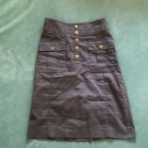 H&M gray pencil skirt